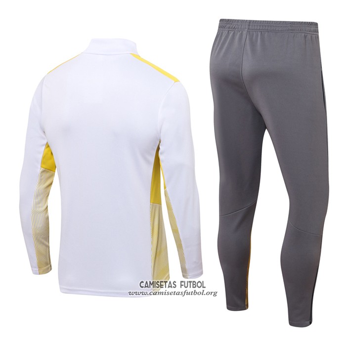 Chandal de Sudadera del Borussia Dortmund 2021/2022 Blanco